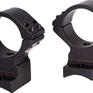 TALLEY RINGS MED 1" SAVAGE RND - REC/RUGER AMERICAN BLK ANODZD