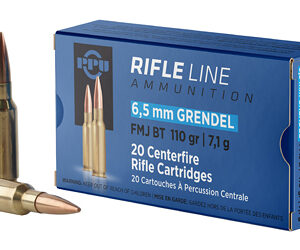 PPU 6.5 GRENDEL 110GR FMJBT 20/500