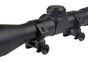 TRUGLO SCOPE BUCKLINE 4X32MM - DUPLEX BLACK W/WEAVER RINGS