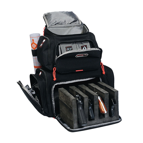 FREESTANDING HANDGUNNER BACKPACK, BLACK
