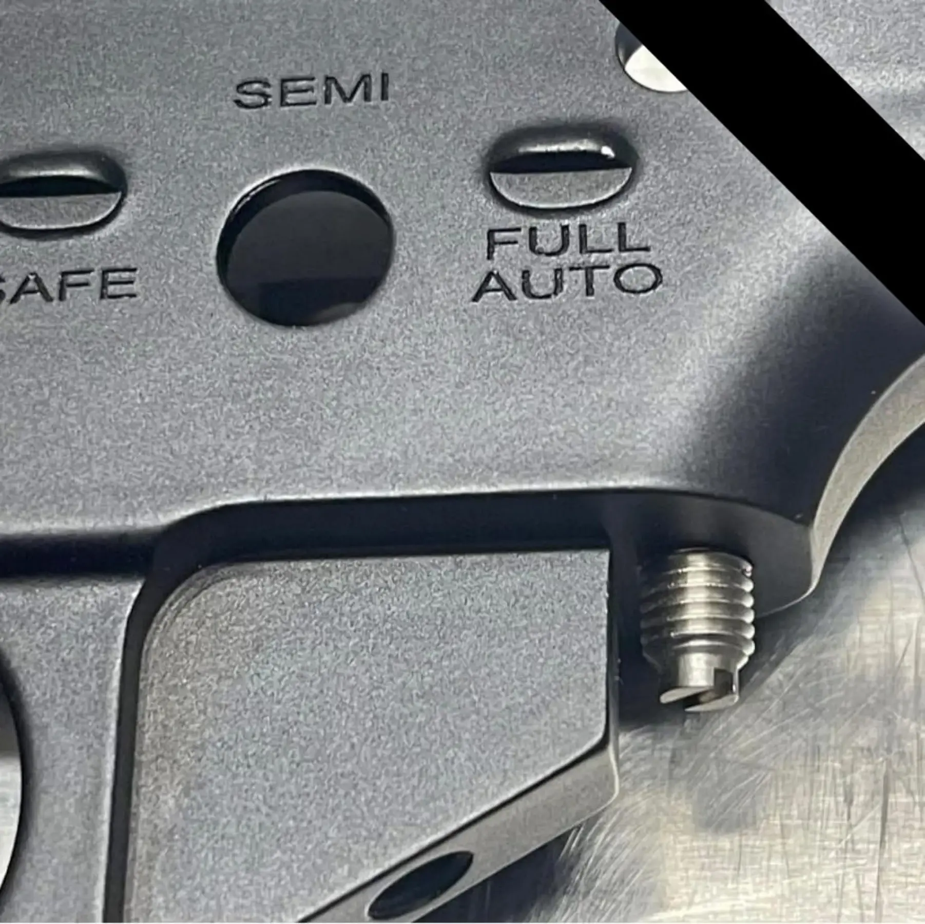 AR Pistol with Compact Profile