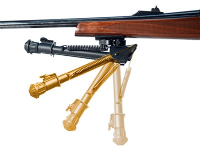 UTG BIPOD TACTICAL OP 8-12.4" - PICATINNY MOUNT W/STUD ADAPTER - Image 6