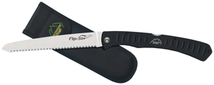 OUTDOOR EDGE FLIP N'SAW - 7" S/S BLACK W/NYLON SHEATH