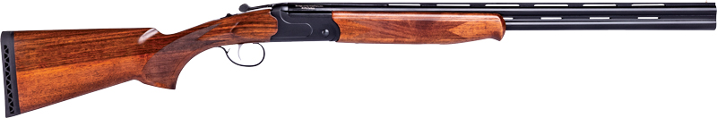 STEVENS 555 COMPACT O/U 410GA - 24" BLUE/WALNUT EXTRACTORS - Image 2