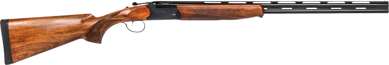 STEVENS 555 O/U 28GA 26" MC5 - BLUE/WALNUT MANUAL EXTRACTORS