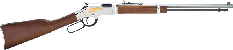 HENRY GOLDEN EAGLE 22S/L/LR - 20" OCTAGON WALNUT ENGRAVED