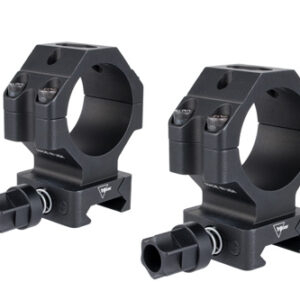 SCOPE RINGS W/ Q-LOC - BLACK, TALL, FITS 34MM TUBES, 1.3"H