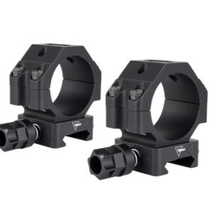 SCOPE RINGS W/ Q-LOC - BLACK, LOW, FITS 35MM TUBES, 1"H