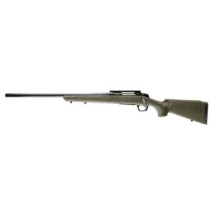 CVA Cascade XT left Hand Rifle 7 PRC 2rd Capacity 22" Threaded Cerakote Black Barrel OD Green/Black Web Stock Pic Rail