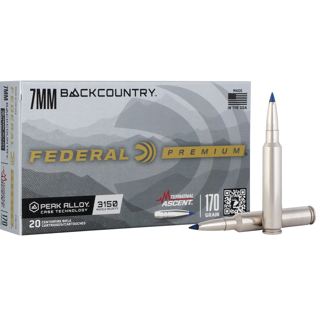 Federal Premium Rifle Ammo 7mm Backcountry 170 gr. Terminal Ascent 20 rd. - Image 3