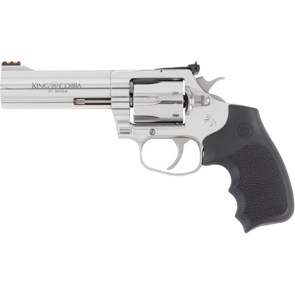 Colt King Cobra Target Revolver 357 Mag 4.25 in. Stainless w/ADJ Sights 6 rd. - Image 3