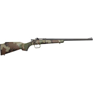 Keystone Crickett Hydro-Dipped Synthetic Rifle 22 LR  US Woodland M81 Camo