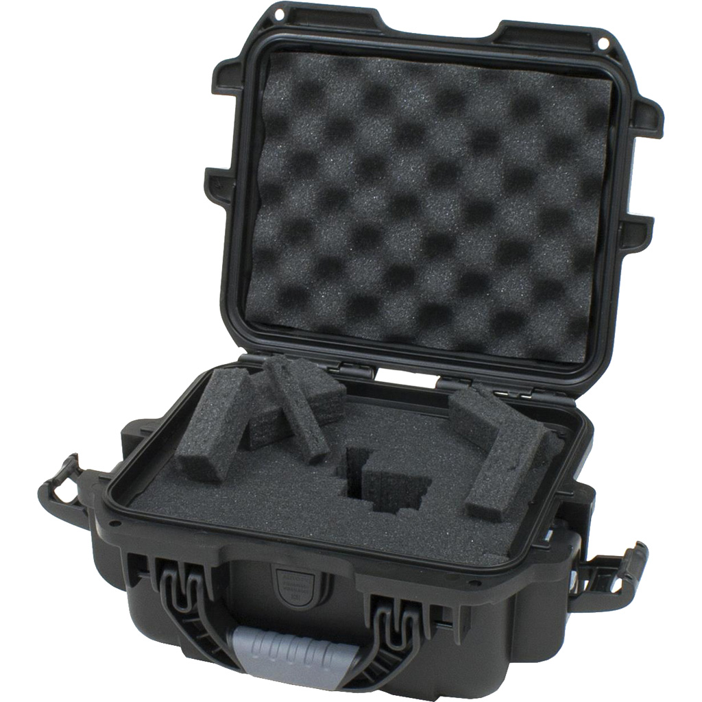 Nanuk Pistol and Accessory Hard Case w/Foam Black 9.4 in. x 7.4 in. x 5 in. - Image 2