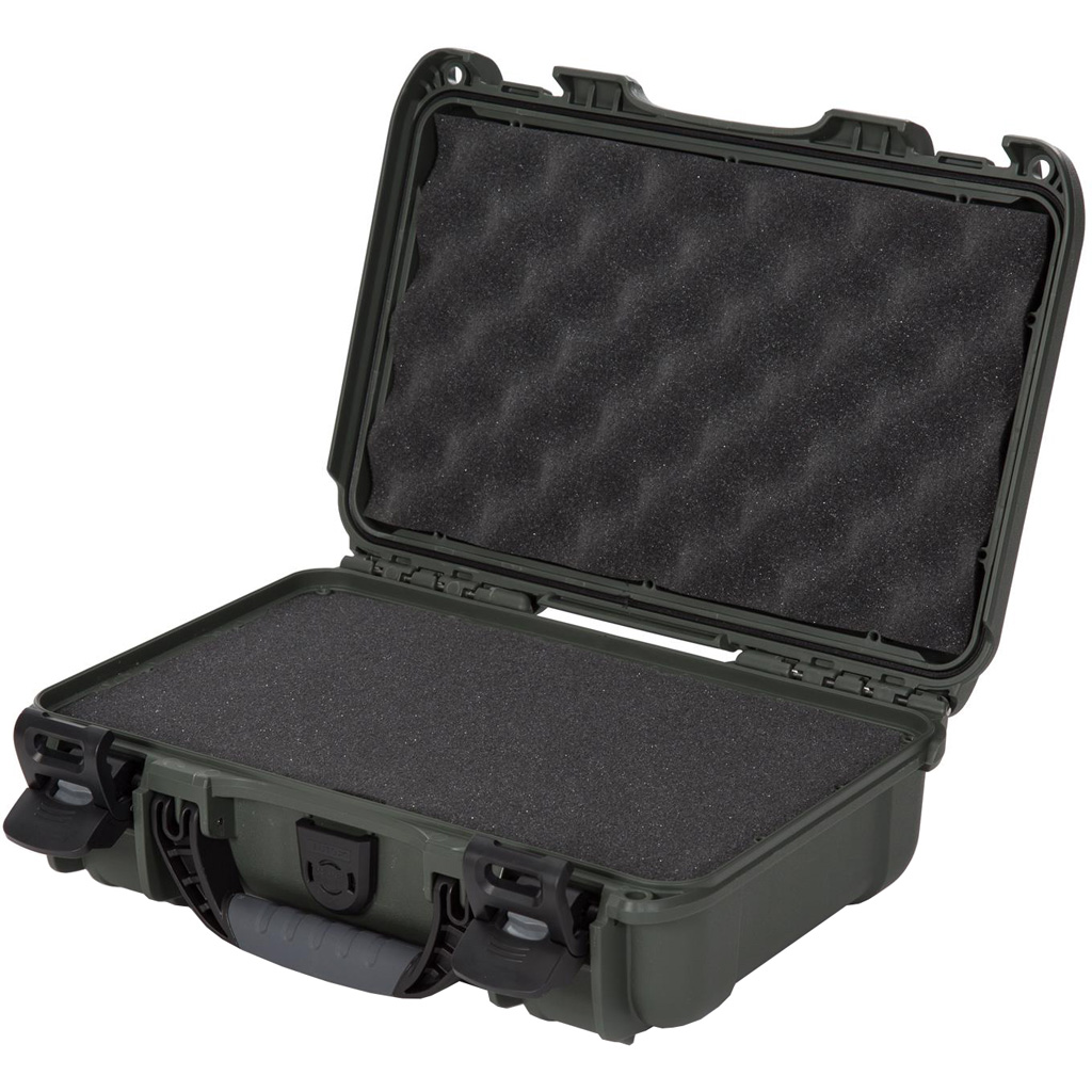 Nanuk Pistol and Accessory Hard Case w/Foam Olive 11.4 in. x 7 in. x 3.6 in - Image 3