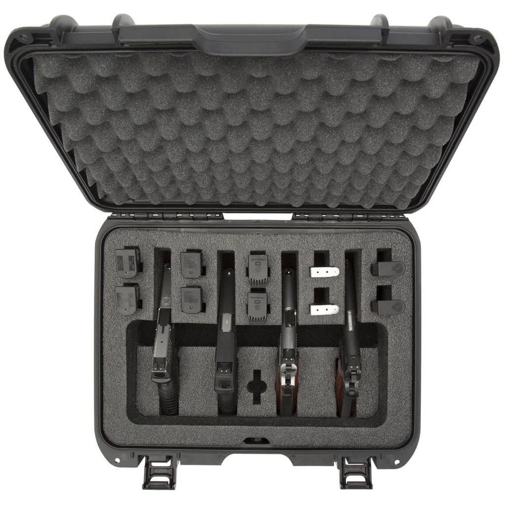 Nanuk Pistol Hard Case w/Foam Holds 4 pistols and up to 10 magazines - Image 2