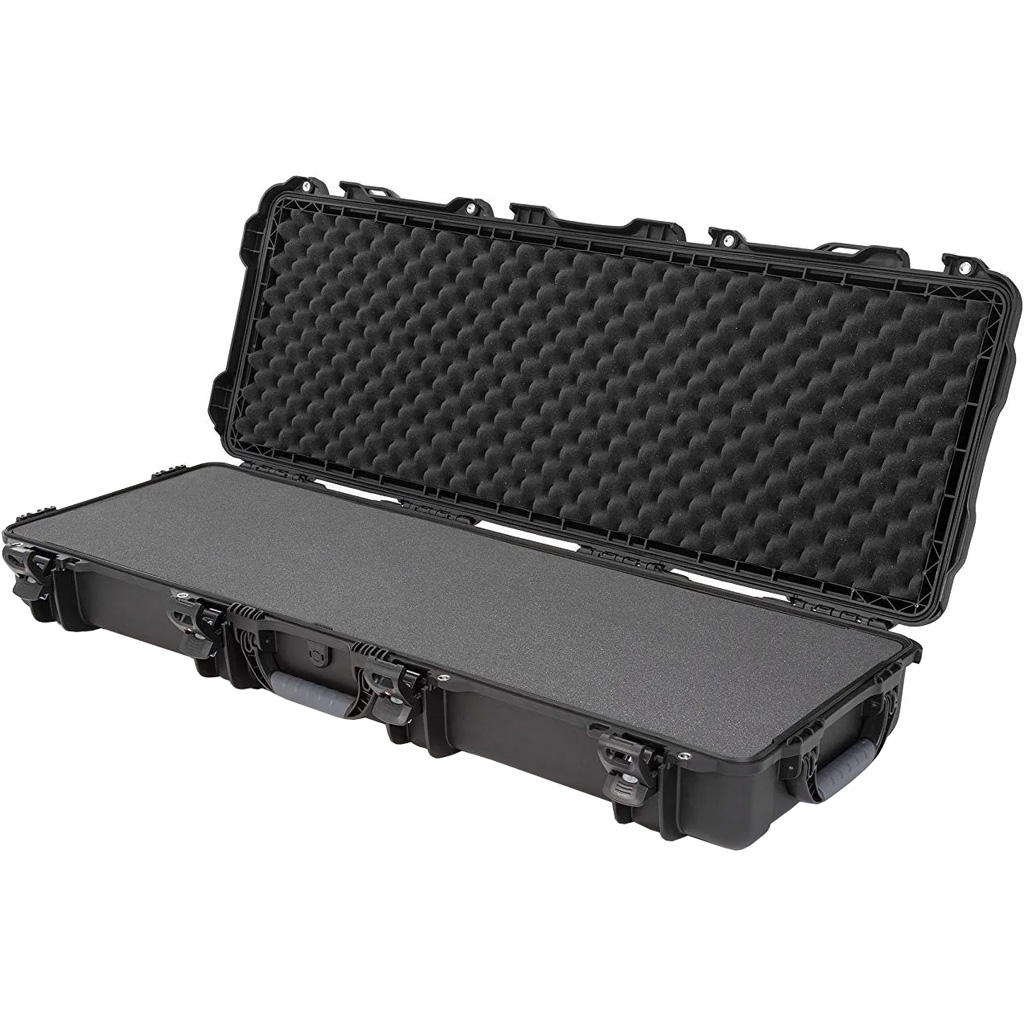 Nanuk Long Gun Hard Case w/Foam Black 44 in. Retractable Wheels and Handle - Image 2