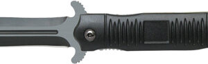 ABKT BLACK STILETTO ASSISTED - OPENER 3.5" BLADE W/BREAKER