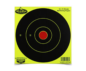 B/C DIRTY BIRD YELLOW RND TGT 16-6"