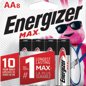 ENERGIZER MAX BATTERIES AA - 8-PACK