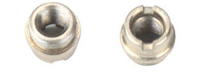 ED BROWN GRIP SCREW BUSHINGS - S/S 4-PACK FOR 1911