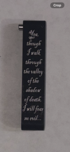 FLAT TRIGGER GAURD (yea, through I walk through the valley of shadow of death, i will fear no evil.)