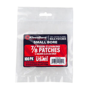 COTTON PATCHES - 7/8" - SMALL BORE - 100 COUNT
