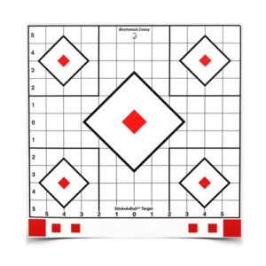 STICK-A-BULL 12" SIGHT-IN SELF ADHESIVE TARGETS - 5/PK