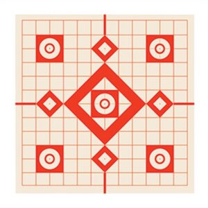 SIGHT-IN PAPER TARGET 12  X12   10PK