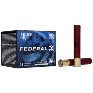 GAME LOAD UPLAND HI-BRASS 410 BORE 3'' 11/16OZ #6 SHOT 25/BOX