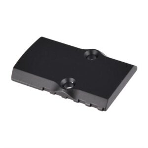 BRN RMR SLIDE COVER PLATE FOR GLOCK 20/21, ALUMINUM, BLACK