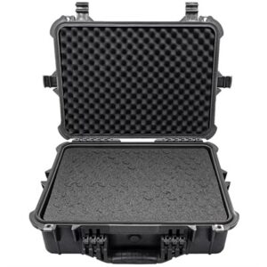 20'' LARGE HARD GEAR CASE W/RAGAR FOAM INSERTS BLACK