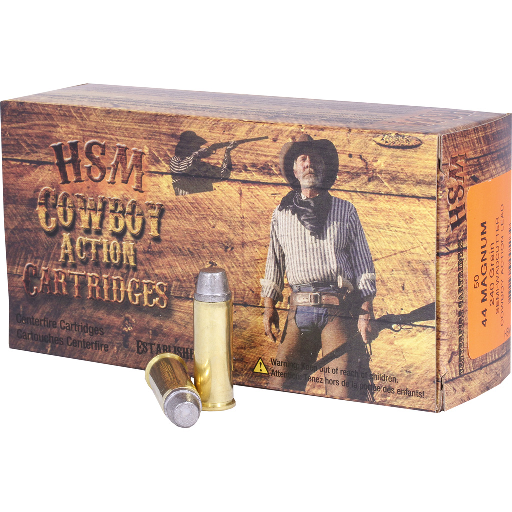 Hunting Shack DBA HSM Munitions .44 Magnum 240gr – 50rd