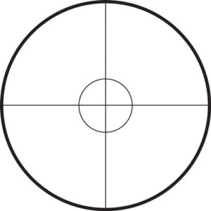 TRADITIONS SCOPE 3-9X40MM - CIRCLE RETICLE BLACK MATTE