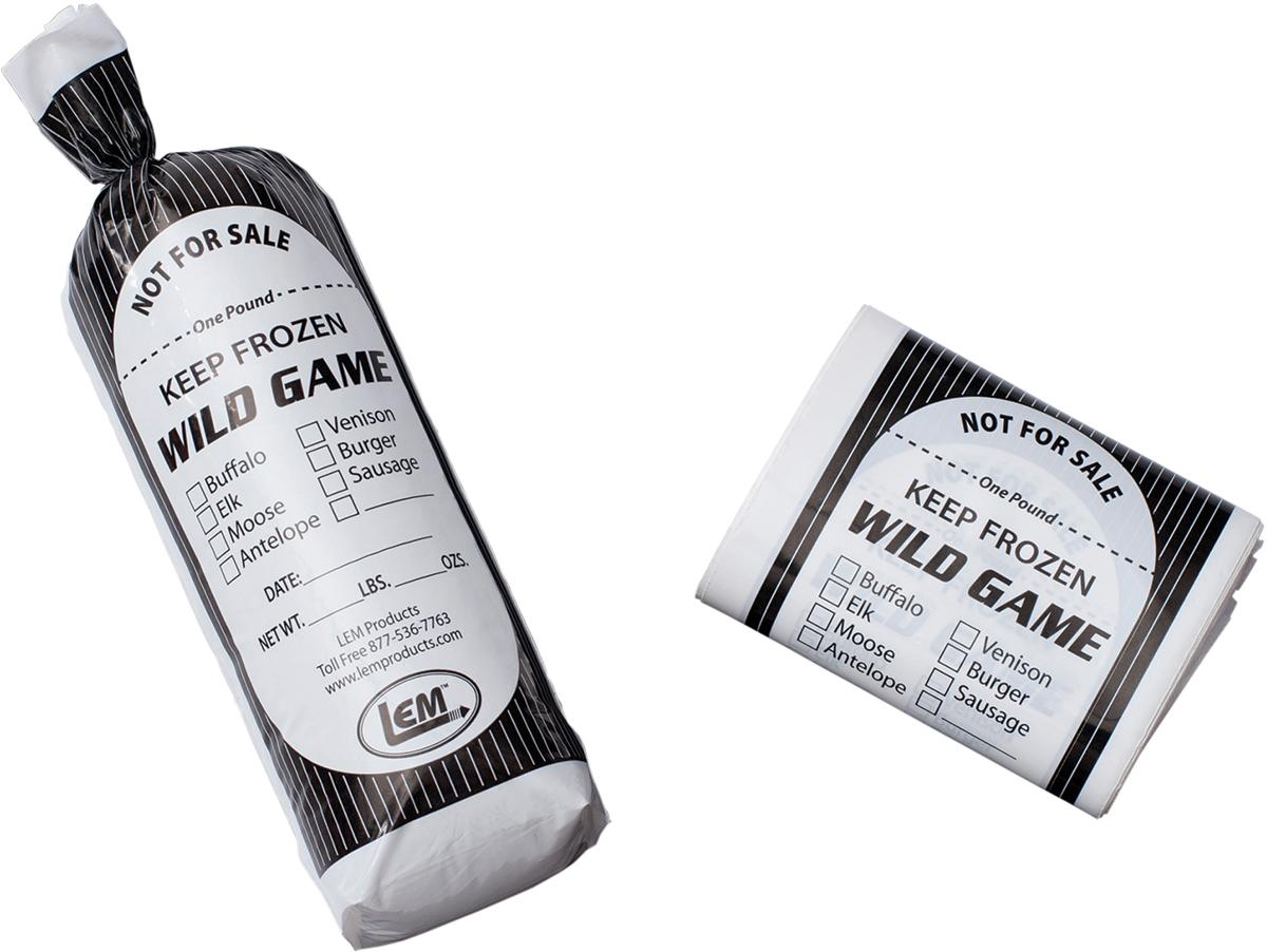 LEM Products 2 lb. Wild Game Bags - 25 count