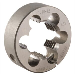 BARREL/RCVR DIE 2â DIA. 1.10â-12 TPI FOR LARGE RING MAUSER
