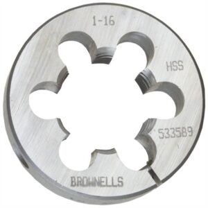BARREL/RCVR DIE 2â DIA. 1â-16 TPI FOR FN/FAL