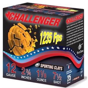 SPORTING CLAY 12GA 2-3/4'' 1-1/8OZ #7.5 SHOT 1250FPS 250/CASE