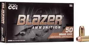 CCI BLAZER 40 S&W 180 GR FMJ