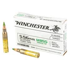 WINCHESTER 5.56 M855 FMJ