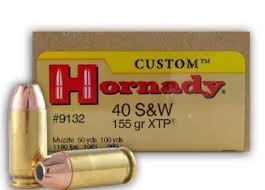 40 S&W HORNADY CUSTOM