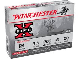 WINCHESTER SUPER X 12 GA 3 1/2 00 BUCK
