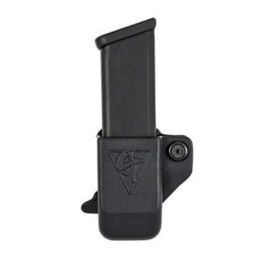 CompTac Single Mag Pouch OWB Kydex-#33/32 - Glock 48 43X - Black - LSC (Right Hand Shooter)