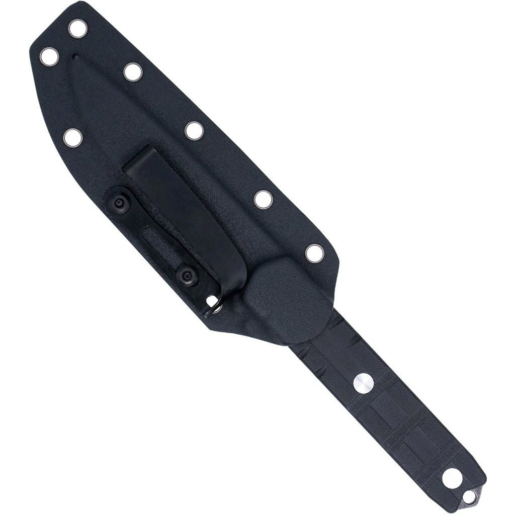 CobraTec Outdoor Warrior Knife Fixed Blade Black - Image 2