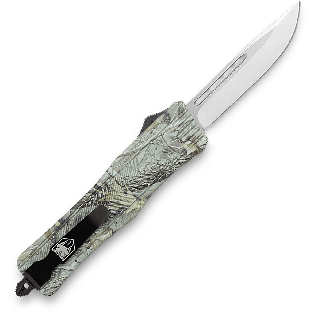 CobraTec Medium CTK-1 OTF Knife Dual Action OTF Blade Woodland - Image 2