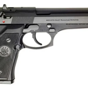 BERETTA M9 COMMERCIAL 9MM 4.9" PISTOL BLACK/BRUNITION 2-15RD MAGAZINES LE