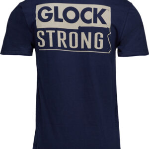 GLOCK STRONG SHORT - SLEEVE T SHIRT NAVY XX-LARGE