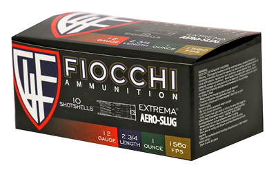 FIOCCHI 12GA AERO SLUG HV 10/250 - Image 3