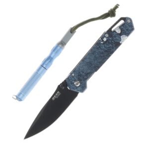 Bear & Son Edge Folding Knife 3" Drop Point Blade Truetimber Rift