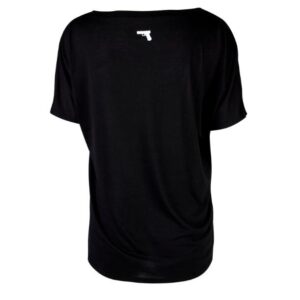 Glock Girl V-Neck Short Sleeve Shirt Black L