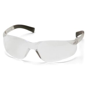 Pyramex Clear Mini Ztek Safety Glasses Clear with DP1000 32dB Earplugs